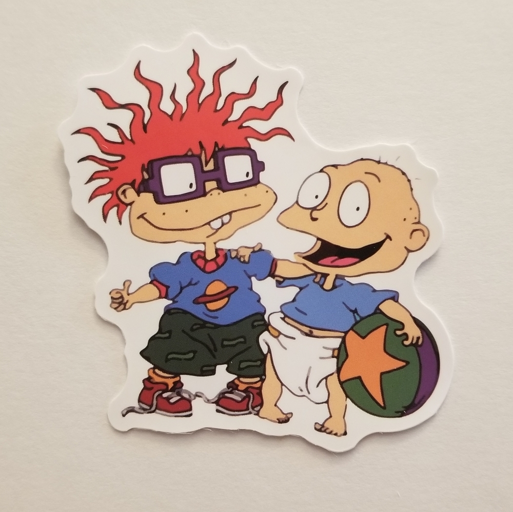 10/$10 Rugrats Chuckie and Tommy Sticker